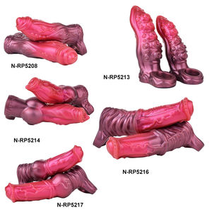 NNSX énorme manchon d'extension de <span class=keywords><strong>pénis</strong></span> Monster avec anneau pénien: housse en silicone <span class=keywords><strong>pour</strong></span> agrandisseur de manchon de <span class=keywords><strong>pénis</strong></span> masculin, <span class=keywords><strong>gaine</strong></span> de <span class=keywords><strong>pénis</strong></span> à nœud <span class=keywords><strong>pour</strong></span> hommes - Product Image 1