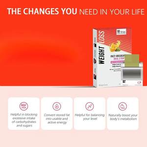 Complément alimentaire minceur à absorption rapide, film oral dissolvant, détoxifiant, nettoyant pour le corps, brûleur de graisse naturel, marque privée - Product Image 3