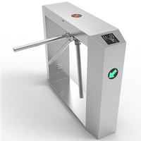 Portique de Contrôle d'Accès Automatique Lecteur de Code QR Sécurité Intelligent Mécanisme de Tourniquet Tripode