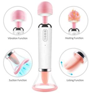 <span class=keywords><strong>Vibrator</strong></span> Jepang untuk Mengisap dan Menjilat Lidah, Pijat <span class=keywords><strong>Vagina</strong></span> Wanita, Tongkat AV untuk Masturbasi Wanita, <span class=keywords><strong>Vibrator</strong></span> Berpemanas, Mainan Seks Dewasa - Product Image 3