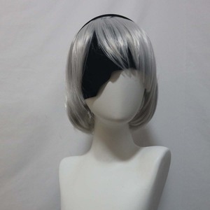 GAHC-012วิกผมตรงสีขาว No.<span class=keywords><strong>2</strong></span>บีผู้หญิง <span class=keywords><strong>Nier</strong></span> อัตโนมัติ cos yorha - Product Image 3