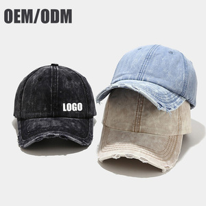 Wholesale Cotton Vintage Blank Dad Hats Personalized UnStructured Fashion Washable Printing Logo Custom Baseball Man Caps - Product Image 3