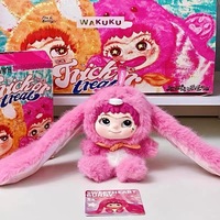 WAKUKU V2 Fox Bunny Tricky Diary Boîte Mystère en Peluche Caoutchouc Porte-Clés Deuxième Génération