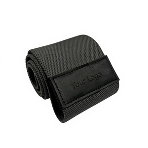 Bande de résistance en tissu avec logo personnalisé, boucle élastique réglable pour le yoga et l'entraînement physique - Product Image 1