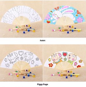 Abanico Plegable de Bambú con Imitación de Seda Negra, Diseño Elegante con Pintura Artística Folclórica, para Festivales, Bodas, Fiestas y Regalos Empresariales - Product Image 6