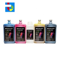 Tinta Eco Solvente XP600/DX5/I3200 de 1000 ml para Cabezal Mimaki EP-SON JV300 JV150 CJV300 CJV150, Tinta Eco Solvente CMYK de 1000 ml Galaxy