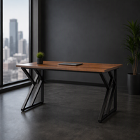 Bureau de direction de 72,8 pouces en gros, grand bureau informatique, poste de travail moderne et simple, bureau pour ordinateur portable, mobilier de bureau professionnel