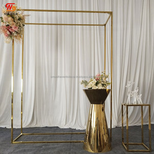 Marco Rectangular Portátil para Globos, Soporte Metálico para Telón de Fondo para Bodas y Eventos - Product Image 1