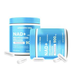 LIFEWORTH Suporte Envelhecimento Saudável Lipossomal NAD + Aumentando Suplemento Ultra Força NAD Cápsulas - Product Image 1