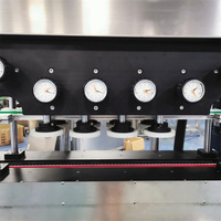 Machine de bouchage automatique linéaire ZXSMART avec élévateur et trieuse de bouchons pour bouteilles et bocaux en plastique et en verre, 50 bouteilles/min