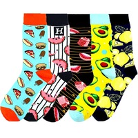 Chaussettes d'équipage en coton coloré à la mode pour femmes Chaussettes tricotées avec logo personnalisé en gros