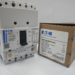 Interruttore Automatico Eaton MCCB LZMC1 20A 25A 32A 40A 50A 63A 80A 100A 125A 160A 3P/4 Poli 25kA/36kA/50kA/70kA - Product Image 1