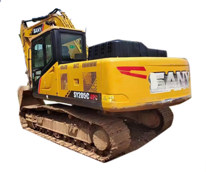 Excavatrices Sany SY205C d'occasion de marque supérieure | Excavatrice sur chenilles de 21 tonnes, moteur Isuzu certifié CE officiel, godet d'excavatrice - Product Image 1