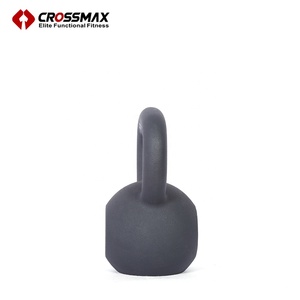 Power training equipment <strong>iron</strong> <strong>cast</strong> <strong>kettlebell</strong> with portable grip