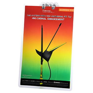 Antenne de voiture avec tige universelle, adaptée au montage sur le toit du véhicule, amélioration du signal radio - Product Image 1