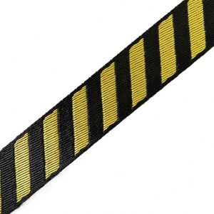 Custom Sublimation Bead Shaped Grain pp Black Nylon Webbing Wrapping Hanger Luggage <b>Strap</b> for Sandals <b>Backpack</b> Bag - Product Image 4