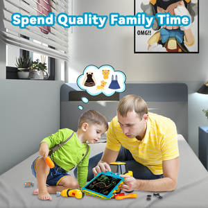 Giáo dục phim hoạt hình đồ chơi trẻ em điện tử bảng vẽ 8.5 inch LCD bằng văn bản máy tính bảng kỹ thuật số xóa được phác thảo Pad ma thuật Doodle - Product Image 6