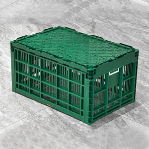Caisse de rangement pliable en <span class=keywords><strong>plastique</strong></span> multi-usages pour légumes <span class=keywords><strong>et</strong></span> <span class=keywords><strong>fruits</strong></span>, caisse à lait pliable en <span class=keywords><strong>plastique</strong></span> - Product Image 3