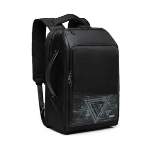 Anti-theft Men's Leisure Travel Notebook waterproof Port Laptop Backpack business Bag with USB Charger