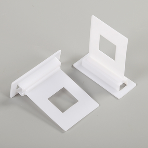 Clips de Plástico ABS Blancos para Estantes Corrugados, Conectores de Cartón para Exhibición de Accesorios, en Oferta - Product Image 4
