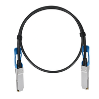 Kabel Tembaga DAC 100G 1m 3m 5m Direct Attach, Kabel Serat Optik QSFP28 untuk Switch Cisco, Data Center, Kabel Pasif 100G