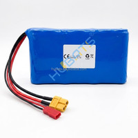 Batterie lithium-ion 25,9 V 2200 mAh ICR18650-7S1P 25,2 V 2200 mAh pour trottinette, hoverboard, skateboard, vélo, petit fishboard