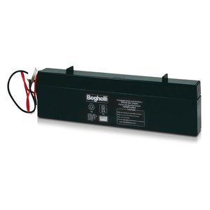 Batteria Ricaricabile Beghelli 6V 4Ah Slim al Piombo-Acido con Cablaggio per Dispositivi Elettrici - Product Image 1