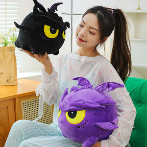 <span class=keywords><strong>Peluche</strong></span> Drago Domatore Sigillo Divino Trono Luna Bianca Bambola Carina Senza Denti Ragazzo Notte Malvagia Compagno da Tavolo Cotone PP Antistress - Product Image 1