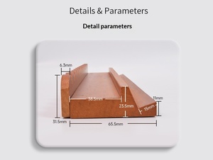 Support de Mahjong en bois de style américain de 17 pouces, deux-en-un, pour l'organisation de cartes, avec fonction de pousseur et règle - Product Image 6