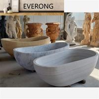 Baignoire rectangulaire en marbre sur mesure à prix abordable
