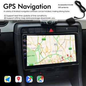 Pantalla Táctil Android para Audi A4 B5 S4 RS4 2002-2008, Navegación GPS, Estéreo, Carplay, Radio para Auto, Reproductor Multimedia de Video, Unidad Principal - Product Image 6