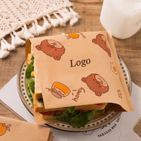 Papier d'emballage pour sandwichs, papier absorbant l'huile pour hamburgers, papier laminé, papier sulfurisé pour friteuse à air et pâtisserie maison