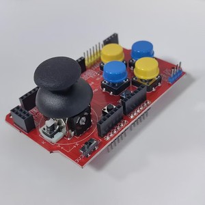 Game Pad Shiel PS2 V2 Game Joystick Expansion Board Simulates Keyboard and Mouse Functions DIY Controller Board for <strong>Arduino</strong> - Product Image 2
