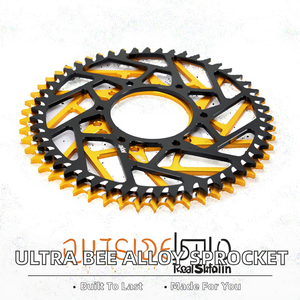 Piezas de Bicicleta Eléctrica de Cross, Piñón Trasero de <span class=keywords><strong>Cadena</strong></span> <span class=keywords><strong>520</strong></span> de Acero Inoxidable con Autolimpieza Personalizada, 46T-60T, Nuevo, 6 Meses de Garantía, Surron Ultra - Product Image 2