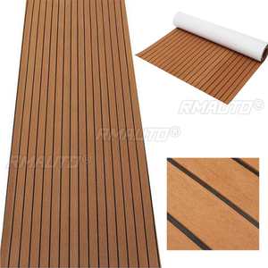 Tapis de pont en mousse EVA auto-adhésif pour bateau, imitation teck synthétique, 1200mmx2400mmx5mm, pour yacht - Product Image 5