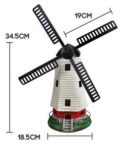 Statue <span class=keywords><strong>de</strong></span> <span class=keywords><strong>moulin</strong></span> à vent en polyrésine à énergie <span class=keywords><strong>solaire</strong></span>, lumière <span class=keywords><strong>de</strong></span> <span class=keywords><strong>jardin</strong></span> LED extérieure, <span class=keywords><strong>moulin</strong></span> à vent à énergie <span class=keywords><strong>solaire</strong></span>, lumière <span class=keywords><strong>de</strong></span> <span class=keywords><strong>jardin</strong></span> rotative, décoration <span class=keywords><strong>de</strong></span> maison - Product Image 3