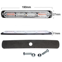 Nouveau 12V 24LED aluminium Offroad LED voyant d'avertissement d'urgence pour voiture camion van moto