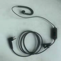 Casque K/M port talkie-walkie casque écouteur avec micro PTT accessoires pour Motorola BF Carton casque étanche intra-auriculaire