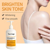 Crème Corporelle Hydratante et Nourrissante Effet Lissant, Lait Corporel Éclaircissant à la Vitamine C pour Peaux Noires – Meilleure Vente