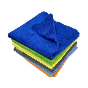 Panno per la pulizia in microfibra senza bordi lungo/corto panno per la pulizia in microfibra 40x40 cmmicrofibra <span class=keywords><strong>400</strong></span> GSM - Product Image 3