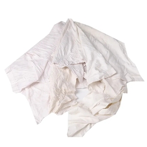 Factory Sales Cleaning Export <strong>Used</strong> Cotton Quality 100% Cotton <strong>White</strong> Cotton T <strong>Shirt</strong> Industrial Wiping <strong>Used</strong> Rags - Product Image 5