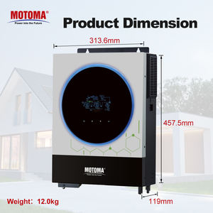 Nouveau produit 2026 : Onduleur solaire <span class=keywords><strong>hybride</strong></span> 6KW à double sortie 6000W, <span class=keywords><strong>contrôle</strong></span> MPPT, 48V, 6KW - Product Image 2