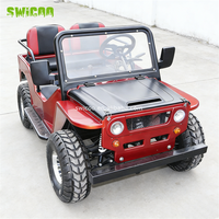 Mini Jeep tout-terrain électrique 1000W, kart à 4 roues, véhicule tout-terrain, buggy pour les sports de plein air