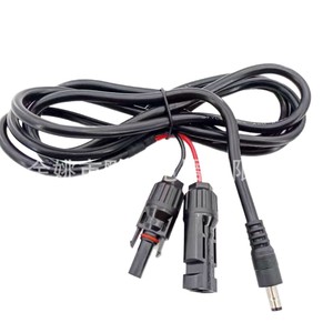 Connecteur solaire MC4 30A 600V étanche, boîtier rond en ABS, contact en cuivre pour système d'énergie solaire - Product Image 1