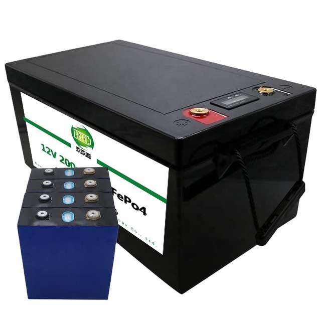 Lithium Ion Battery Lifepo4 24v 12v 100ah 200 Ah 50ah 12.8V 25.6V Life Po4 Batterie Pack for Solar Energy Storage Systems