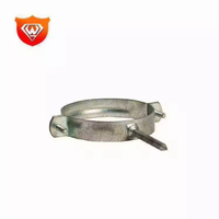 Collier de serrage à double boulon zingué en promotion