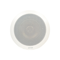 Haut-parleur SIP VoIP Réseau IP PoE Haut-parleur de plafond avec sortie 25W et réponse en fréquence 100Hz-18kHz pour système de sonorisation IP