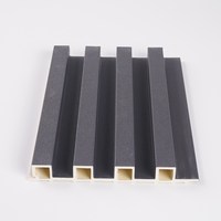 Panel de Pared Ecológico 3D WPC para Baños de Hoteles y Almacenes, Impermeable, Instalación Rápida, Color y Tamaño Personalizables