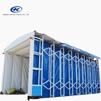 Tente de peinture gonflable rétractable avec éclairage LED pour la peinture automobile et la cuisson des peintures - Catégorie : Machines de traitement des gaz