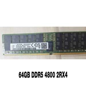 หน่วยความจำเซิร์ฟเวอร์ 64GB DDR5 4800 ECC RDIMM 2RX4 PC5-4800B ได้รับการรับรองมาตรฐาน CE สำหรับการเขียนโปรแกรม Samsung PAC PLC และคอนโทรลเลอร์เฉพาะ - Product Image 2